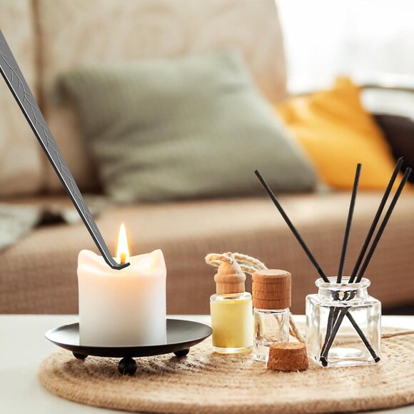 Candle Snuffer and Wick Dipper & Candle Accessory Set, 3 in 1 Candle Care Kit fo - Picture 5 of 9